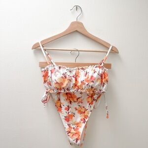 Abercrombie and Fitch Orange Blossom Bikini Set